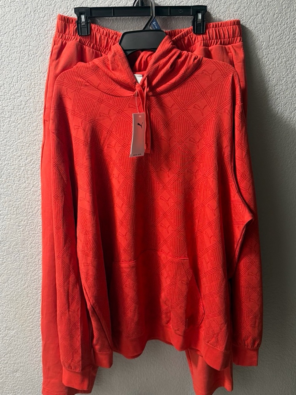 Puma Women’s Bright Red Cowl Neck Sweater